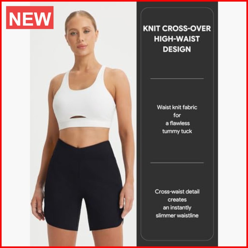 7" Quick Dry Polyester Spandex Running Shorts Hig… - image 3